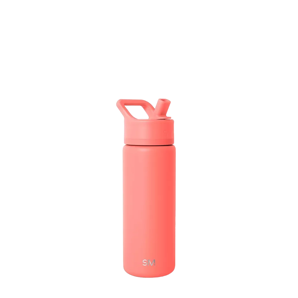 Simple Modern 18 oz Summit Water Bottle with Straw Lid 