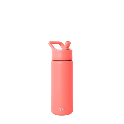 Simple Modern 18 oz Summit Water Bottle with Straw Lid 