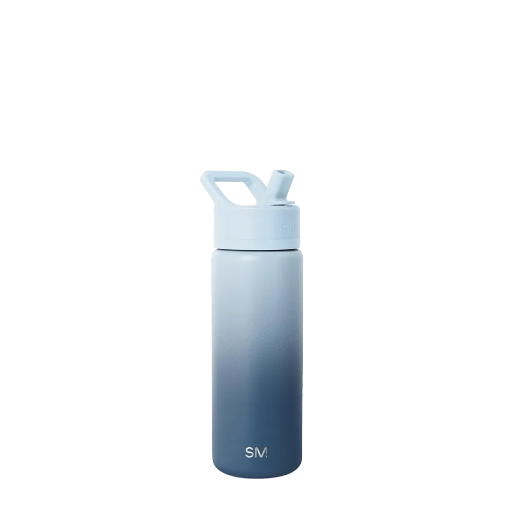 Simple Modern 18 oz Summit Water Bottle with Straw Lid 