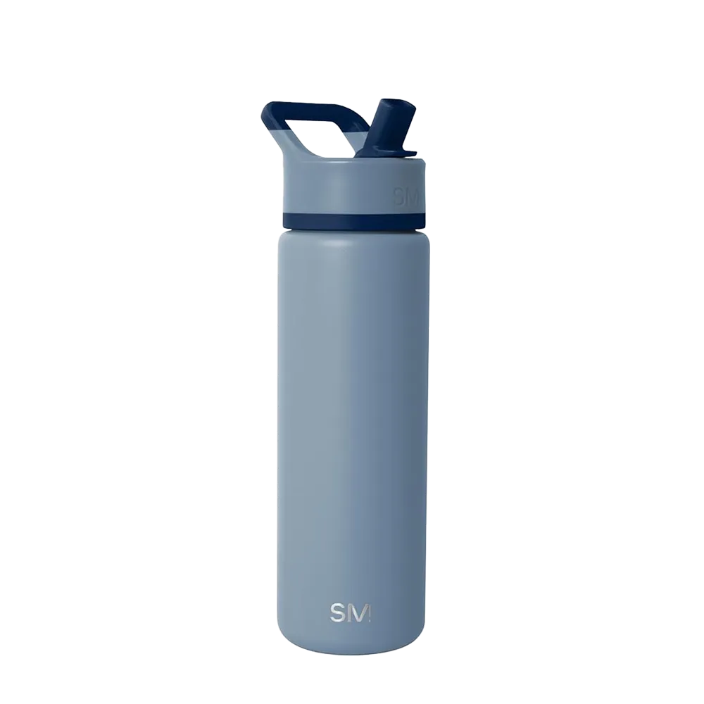 Simple Modern Summit Water Bottle 22 oz Blue Dune 