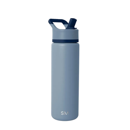 Simple Modern Summit Water Bottle 22 oz Blue Dune 