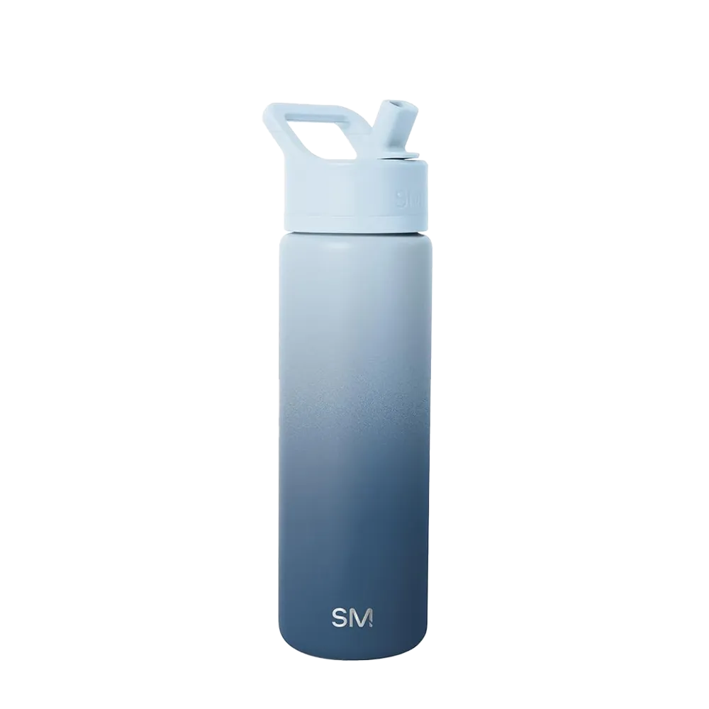 Simple Modern 22 oz Summit Water Bottle With Straw Lid 