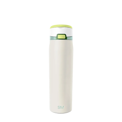 Simple Modern Mesa Loop Bottle with Covered Straw 24 oz Coconut 