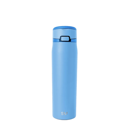Simple Modern Mesa Loop Bottle with Covered Straw 24 oz Snow Day 