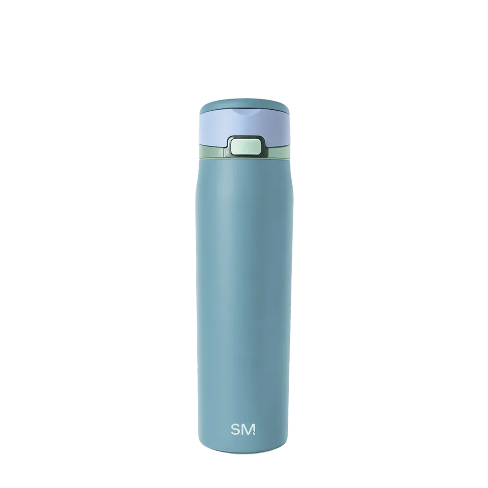 Simple Modern Mesa Loop Bottle with Covered Straw 24 oz Glacier Bay 