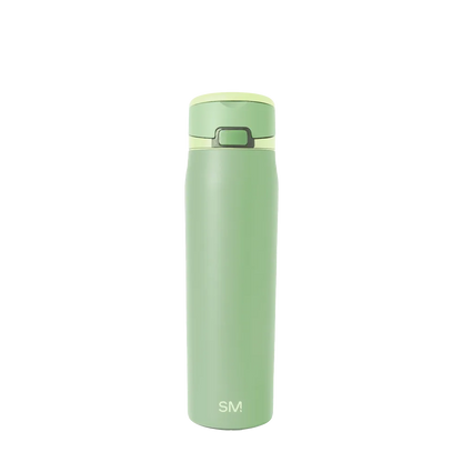 Simple Modern Mesa Loop Bottle with Covered Straw 24 oz Avocado Mix 