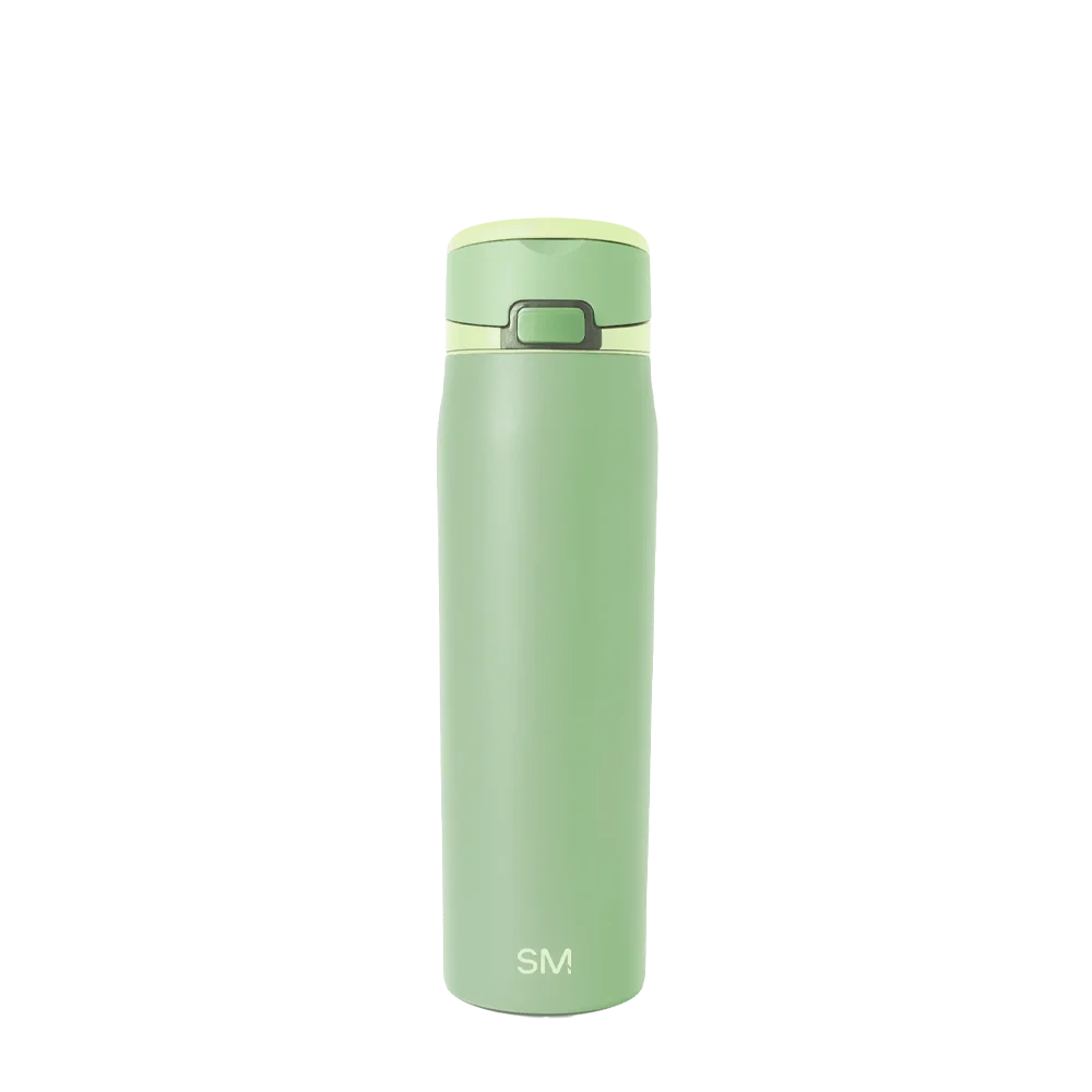 Simple Modern Mesa Loop Bottle with Covered Straw 24 oz Avocado Mix 