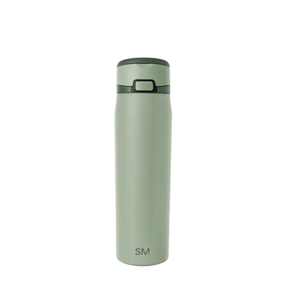 Simple Modern Mesa Loop Bottle with Covered Straw 24 oz Eucalyptus Mix 