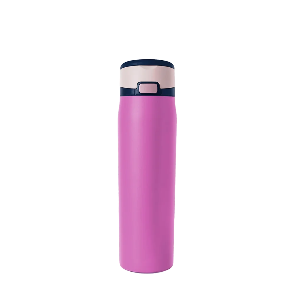 Simple Modern Mesa Loop Bottle with Covered Straw 24 oz Fuchsia Mix 