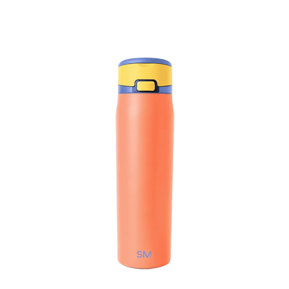 Simple Modern Mesa Loop Bottle with Covered Straw 24 oz Mango Mix 