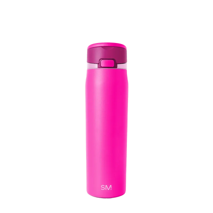 Simple Modern Mesa Loop Bottle with Covered Straw 24 oz Raspberry Vibes Mix 