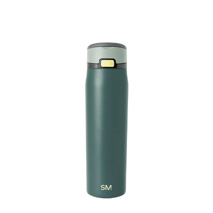 Simple Modern Mesa Loop Bottle with Covered Straw 24 oz Steel Harbor Mix 