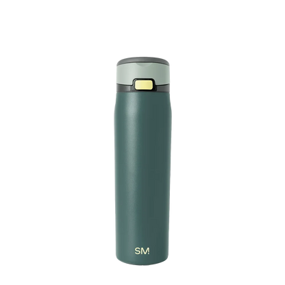 Simple Modern Mesa Loop Bottle with Covered Straw 24 oz Steel Harbor Mix 