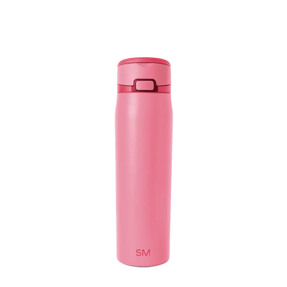 Simple Modern Mesa Loop Bottle with Covered Straw 24 oz Velvet Pink Mix 