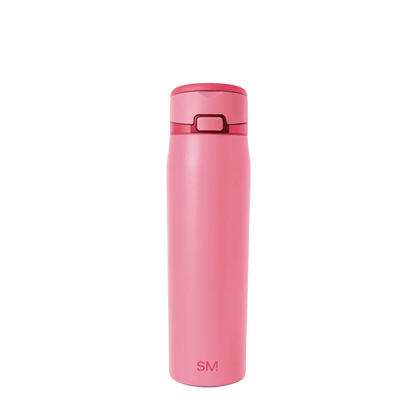 Simple Modern Mesa Loop Bottle with Covered Straw 24 oz Velvet Pink Mix 