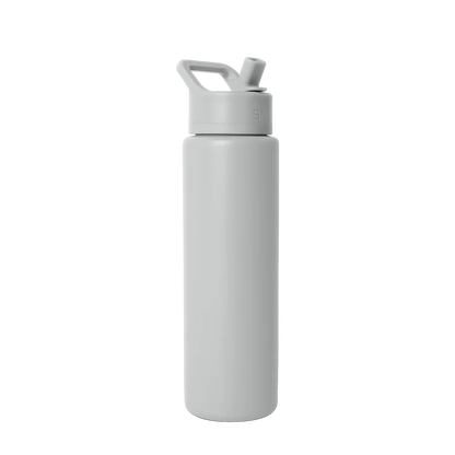 Simple Modern Summit Water Bottle With Straw Lid 30 oz Ice Gray 