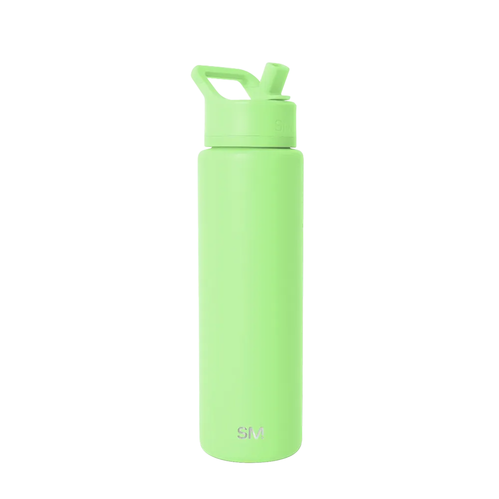 Simple Modern Summit Water Bottle With Straw Lid 30 oz Baja 