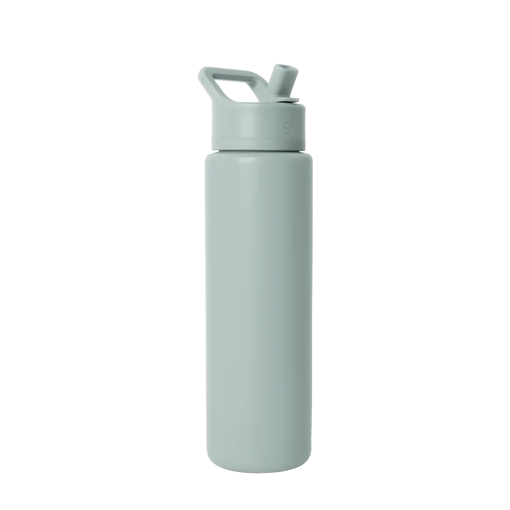 Simple Modern Summit Water Bottle With Straw Lid 30 oz Sea Glass Sage 