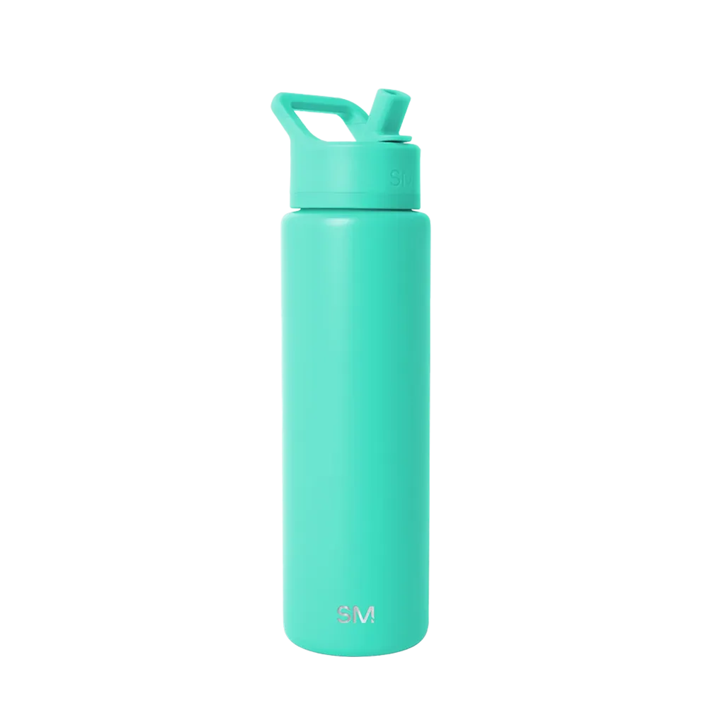 Simple Modern Summit Water Bottle With Straw Lid 30 oz Tropical Wave 