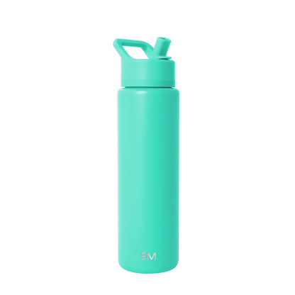 Simple Modern Summit Water Bottle With Straw Lid 30 oz Tropical Wave 