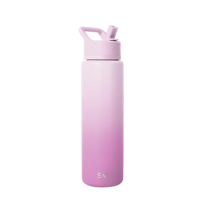 Simple Modern Summit Water Bottle With Straw Lid 30 oz Violet Dreams 