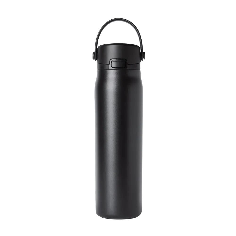 Simple Modern Mesa Sport Bottle with Covered Chug Lid 30 oz Midnight Black 