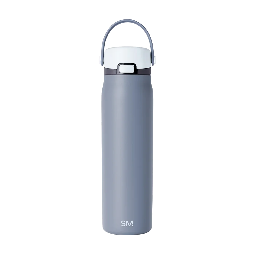 Simple Modern Mesa Sport Bottle with Covered Chug Lid 30 oz Coastal Fog 