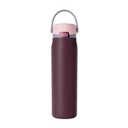 Simple Modern Mesa Sport Bottle with Covered Chug Lid 30 oz Cherry Wine Mix 
