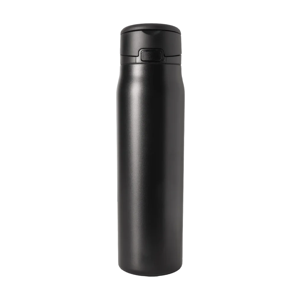 Simple Modern Mesa Loop Bottle with Covered Straw 30 oz Midnight Black 
