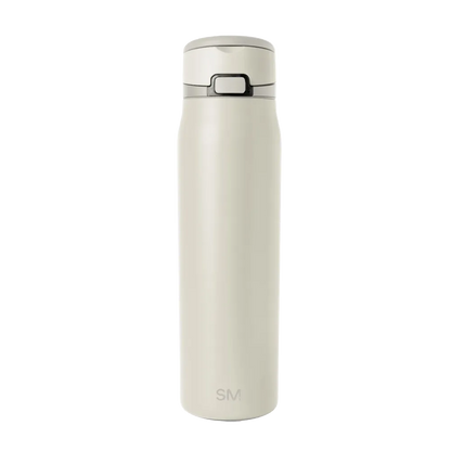 Simple Modern Mesa Loop Bottle with Covered Straw 30 oz Cashew 