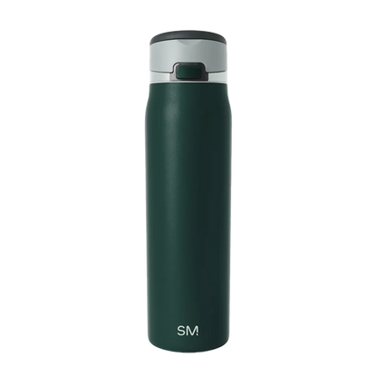 Simple Modern Mesa Loop Bottle with Covered Straw 30 oz Glacier Pine 