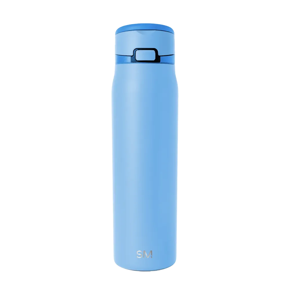 Simple Modern Mesa Loop Bottle with Covered Straw 30 oz Snow Day 