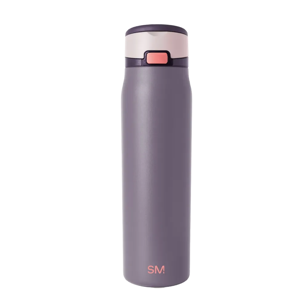 Simple Modern Mesa Loop Bottle with Covered Straw 30 oz Iris Sage 