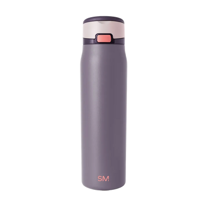 Simple Modern Mesa Loop Bottle with Covered Straw 30 oz Iris Sage 