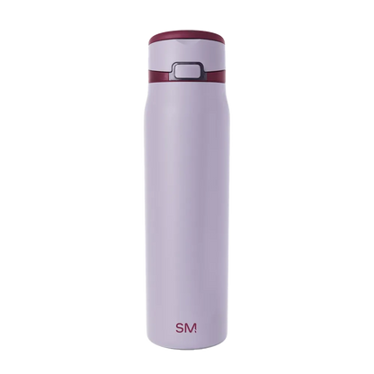 Simple Modern Mesa Loop Bottle with Covered Straw 30 oz Lilac Stone 