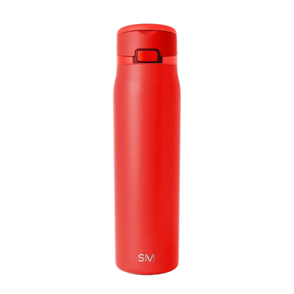 Simple Modern Mesa Loop Bottle with Covered Straw 30 oz Saffron 