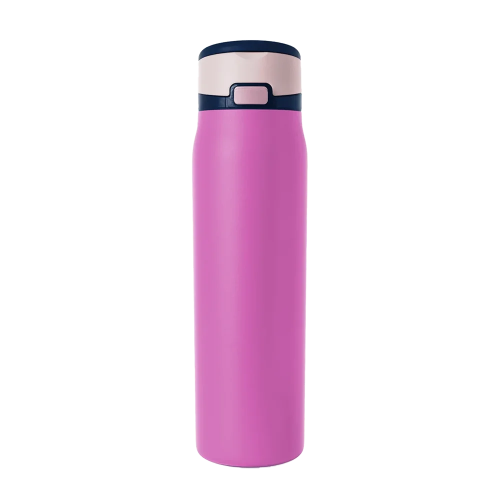 Simple Modern Mesa Loop Bottle with Covered Straw 30 oz Fuchsia Mix 