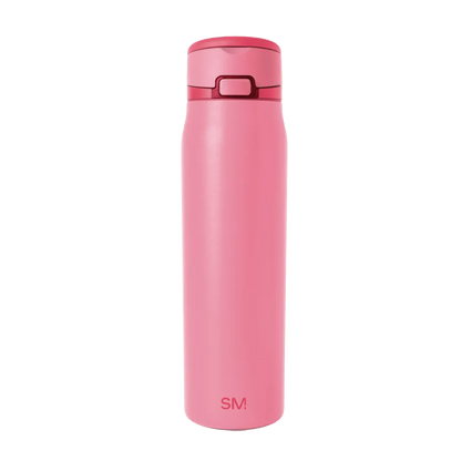 Simple Modern Mesa Loop Bottle with Covered Straw 30 oz Velvet Pink Mix 