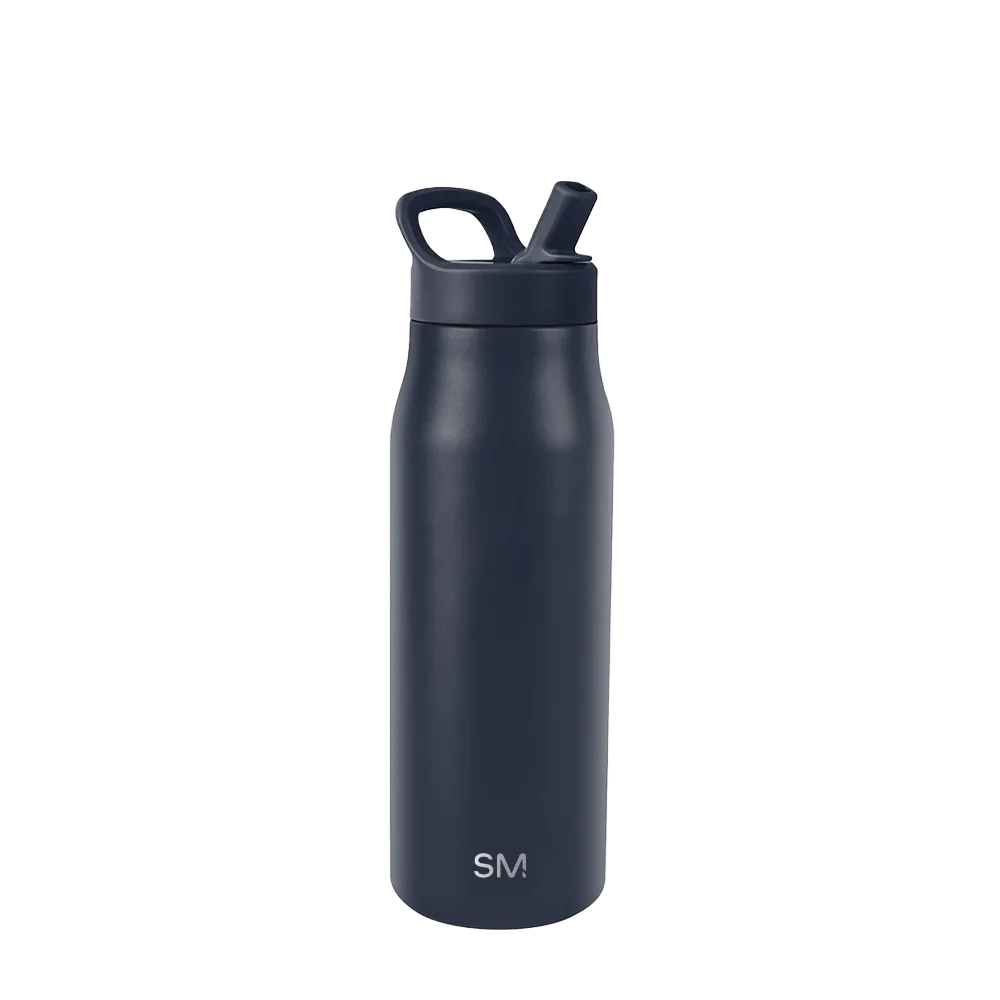 Simple Modern 34 oz Mesa water bottle with manual flip straw 
