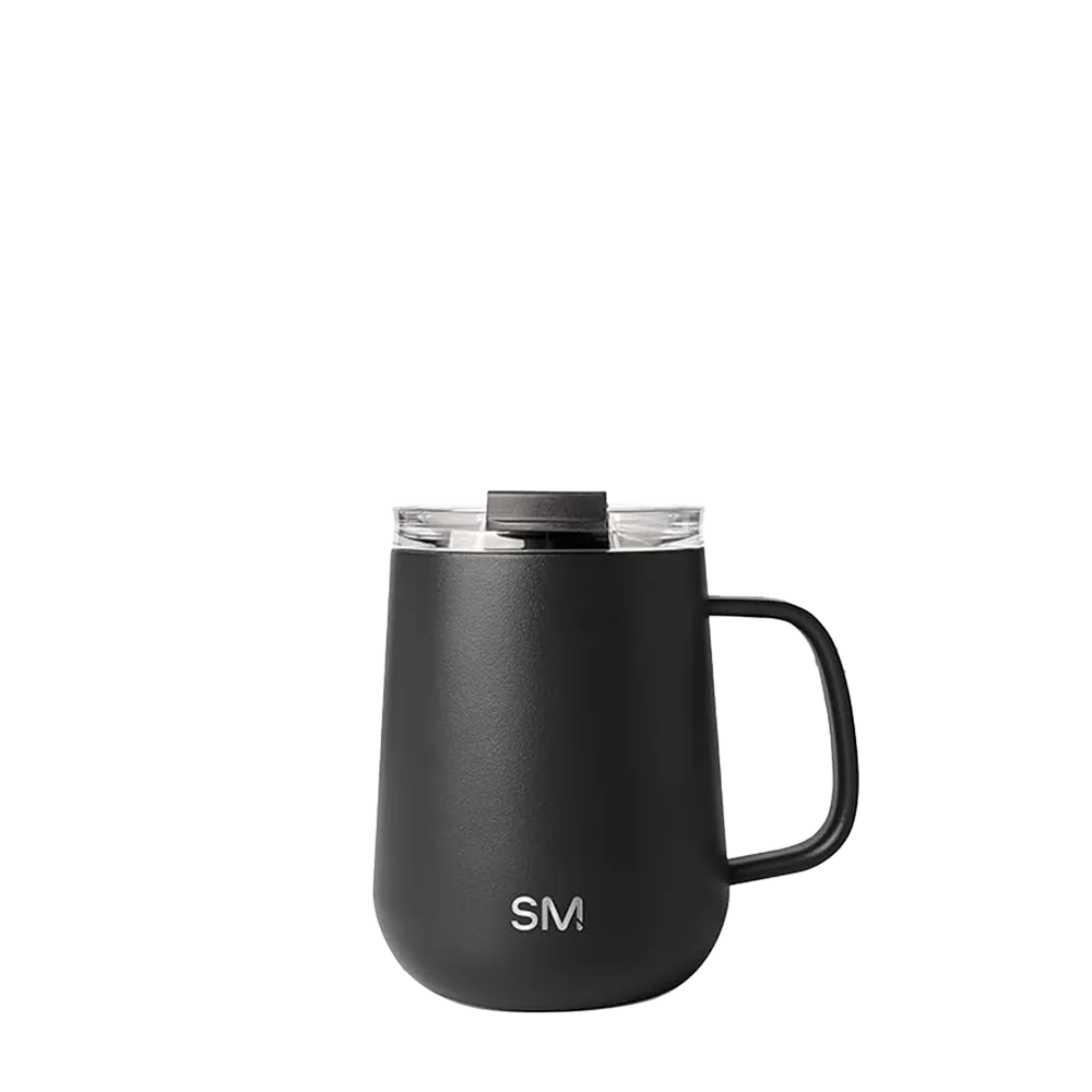 Simple Modern Voyager Mug 12 oz Midnight Black 