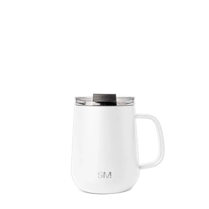 Simple Modern Voyager Mug 12 oz Winter White 