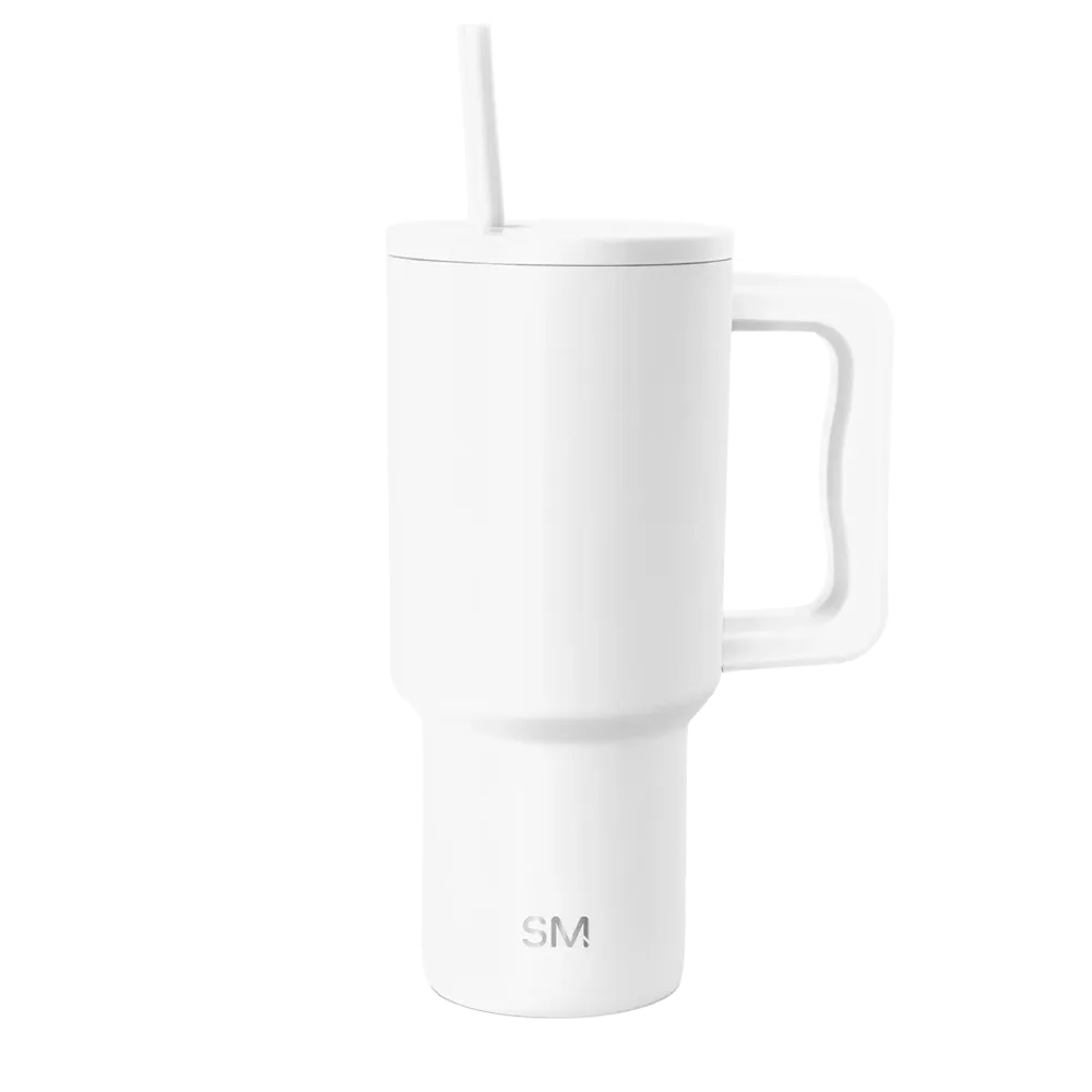 Simple Modern Trek Tumbler 30 oz Winter White 