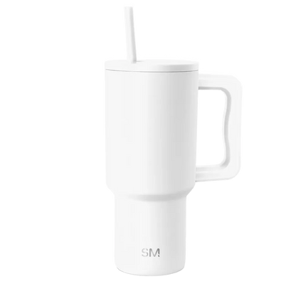 Simple Modern Trek Tumbler 30 oz Winter White 