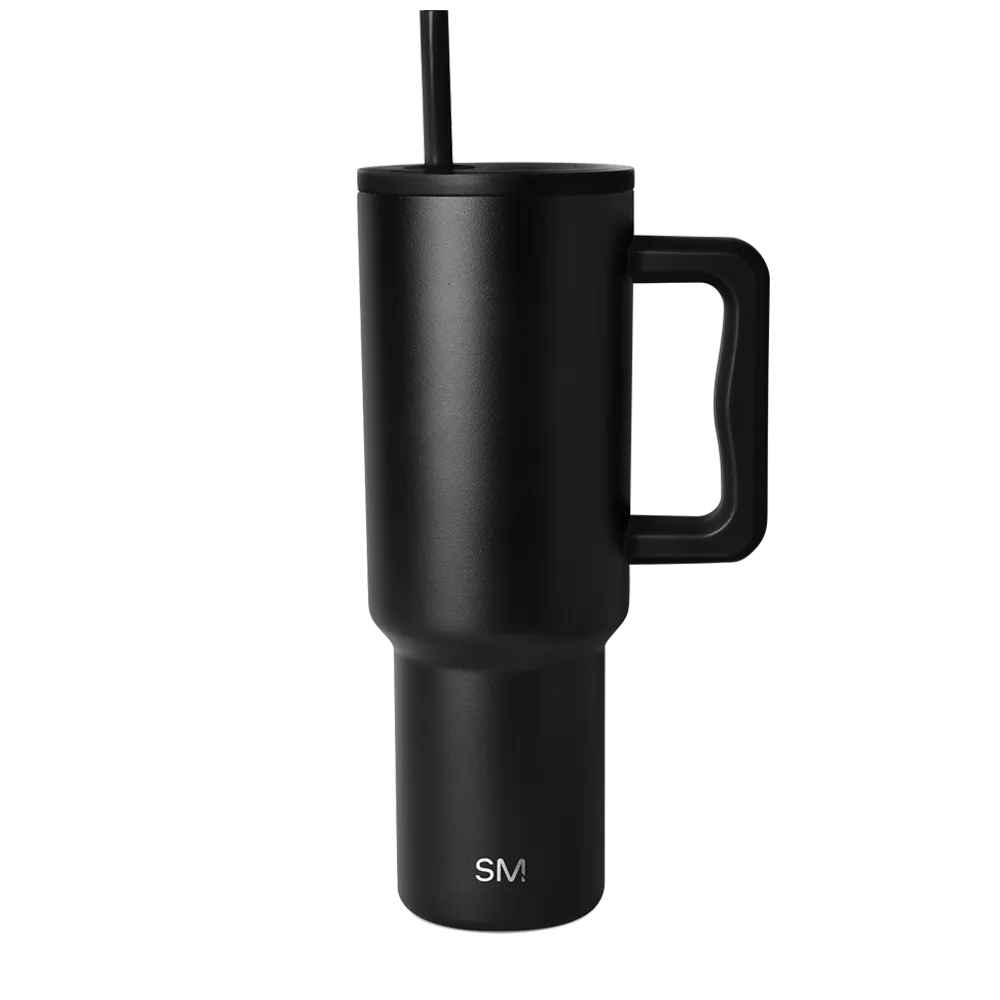 Simple Modern Trek Tumbler 40 oz Midnight Black 