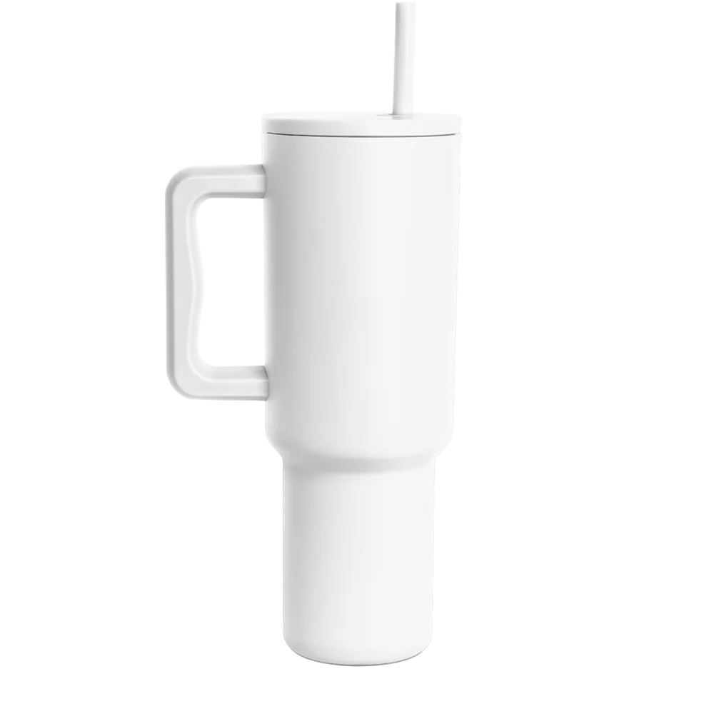 Simple Modern Trek Tumbler 40 oz Winter White 