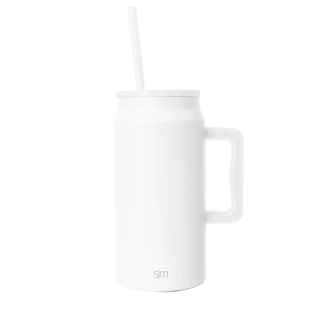 Simple Modern Trek Tumbler 50 oz Winter White 