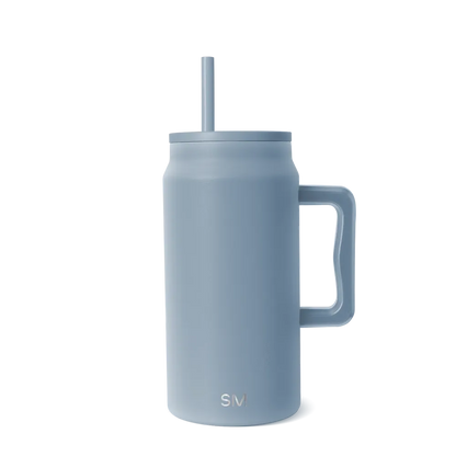 Simple Modern Trek Tumbler 50 oz Blue Dune 