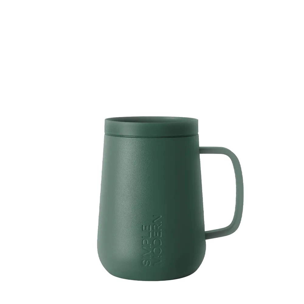 Simple Modern Voyager Signature Mug 12 oz Forest 