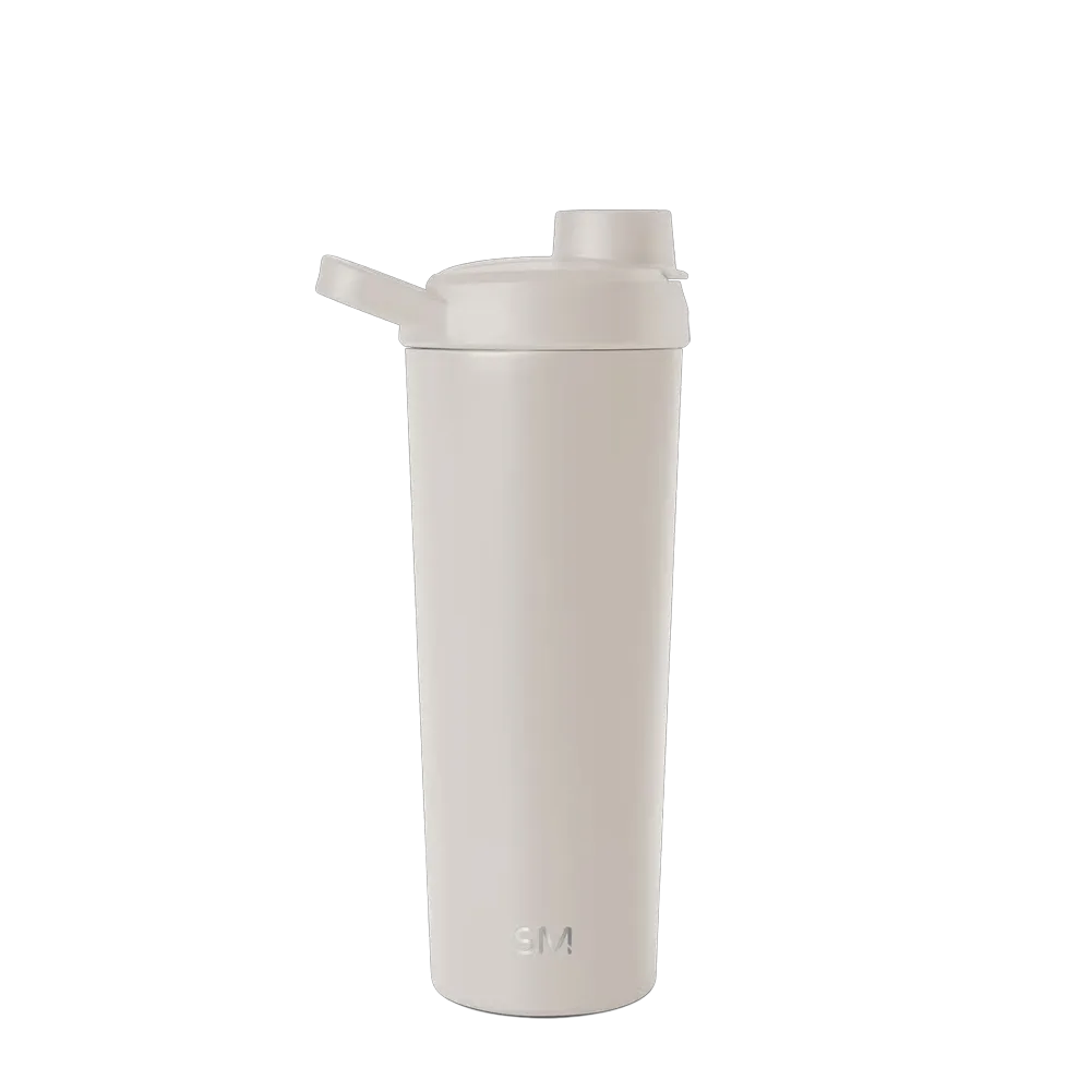Simple Modern Rally Protein Shaker 24 oz Almond Birch 