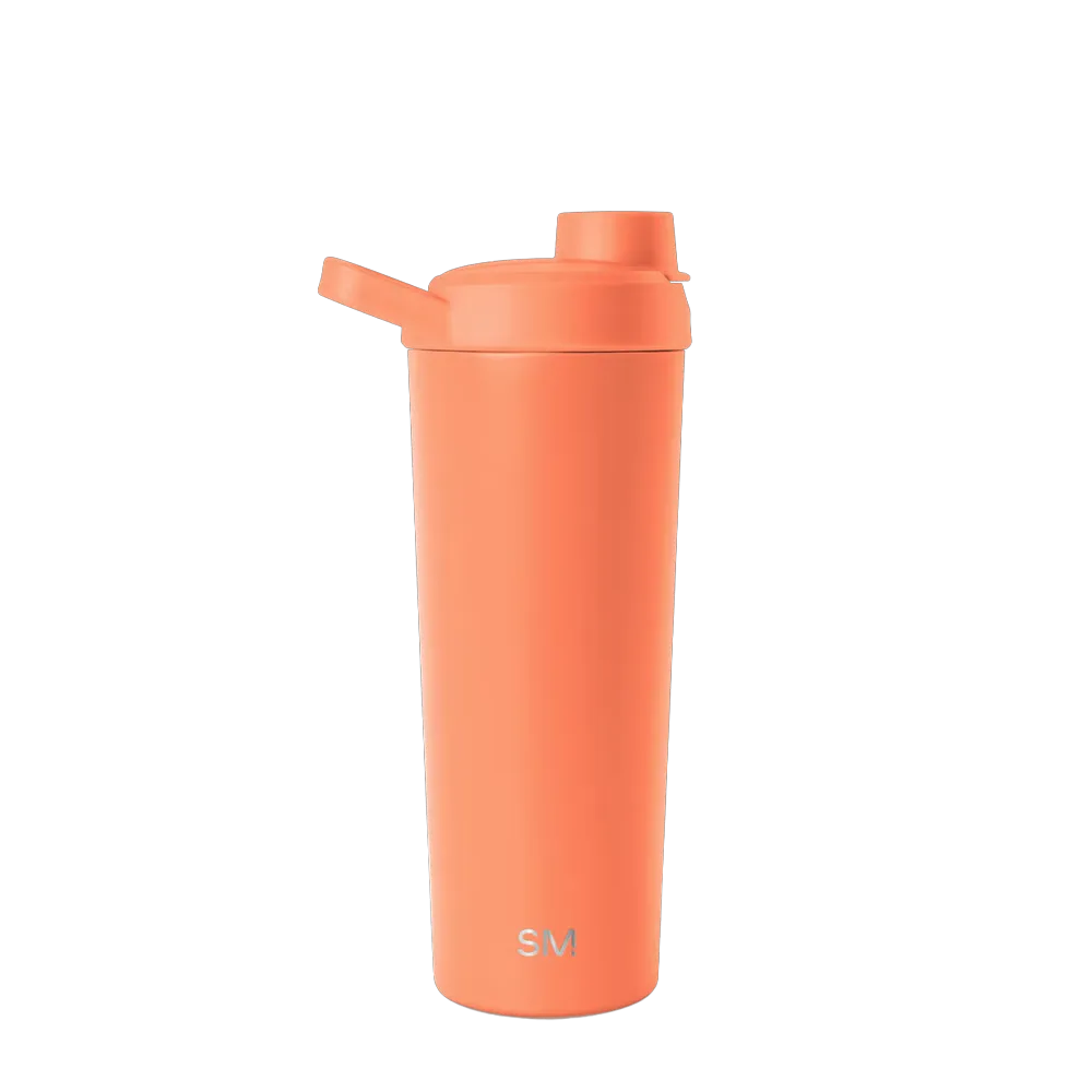 Simple Modern Rally Protein Shaker 24 oz Clementine 